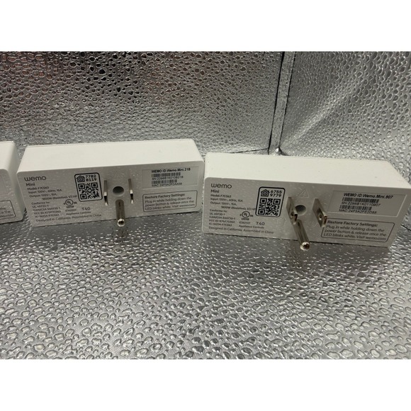 Belkin Wemo Smart Plug WiFi Enabled Home Automation Bundle 4 Pieces - Picture 4 of 4